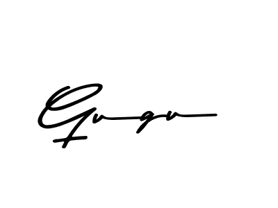 Use a signature maker to create a handwritten signature online. With this signature software, you can design (Asem Kandis PERSONAL USE) your own signature for name Gugu. Gugu signature style 9 images and pictures png