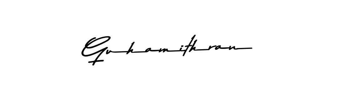 Make a beautiful signature design for name Guhamithran. Use this online signature maker to create a handwritten signature for free. Guhamithran signature style 9 images and pictures png