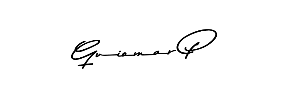 Also You can easily find your signature by using the search form. We will create Guiomar P name handwritten signature images for you free of cost using Asem Kandis PERSONAL USE sign style. Guiomar P signature style 9 images and pictures png