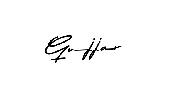 Make a beautiful signature design for name Gujjar. With this signature (Asem Kandis PERSONAL USE) style, you can create a handwritten signature for free. Gujjar signature style 9 images and pictures png