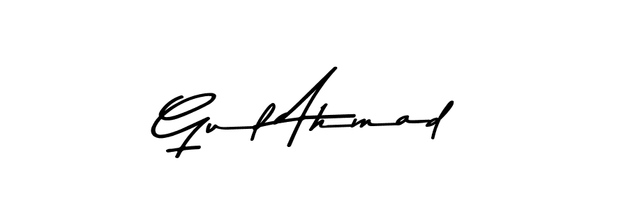 Use a signature maker to create a handwritten signature online. With this signature software, you can design (Asem Kandis PERSONAL USE) your own signature for name Gul Ahmad. Gul Ahmad signature style 9 images and pictures png