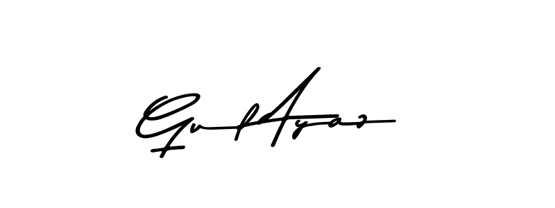 Design your own signature with our free online signature maker. With this signature software, you can create a handwritten (Asem Kandis PERSONAL USE) signature for name Gul Ayaz. Gul Ayaz signature style 9 images and pictures png