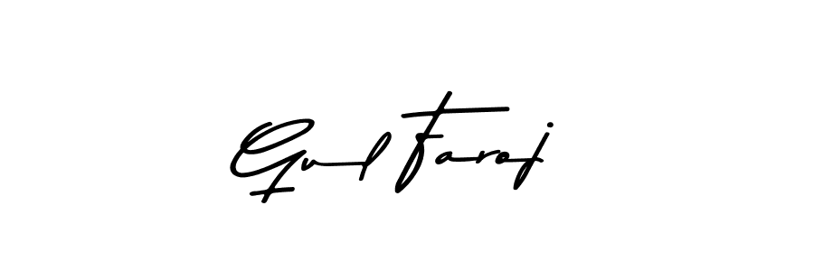 The best way (Asem Kandis PERSONAL USE) to make a short signature is to pick only two or three words in your name. The name Gul Faroj include a total of six letters. For converting this name. Gul Faroj signature style 9 images and pictures png