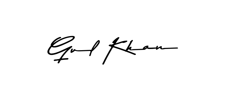 Use a signature maker to create a handwritten signature online. With this signature software, you can design (Asem Kandis PERSONAL USE) your own signature for name Gul Khan. Gul Khan signature style 9 images and pictures png