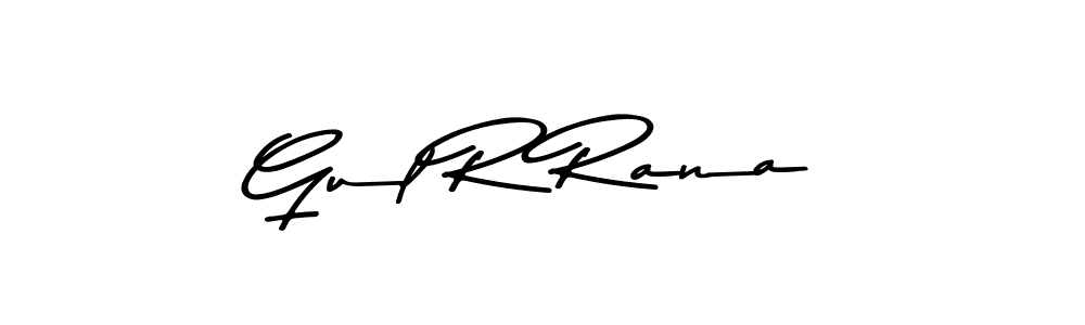 Use a signature maker to create a handwritten signature online. With this signature software, you can design (Asem Kandis PERSONAL USE) your own signature for name Gul R Rana. Gul R Rana signature style 9 images and pictures png