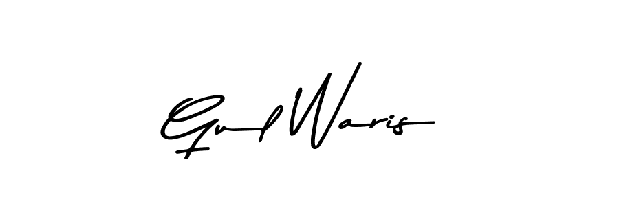 Create a beautiful signature design for name Gul Waris. With this signature (Asem Kandis PERSONAL USE) fonts, you can make a handwritten signature for free. Gul Waris signature style 9 images and pictures png