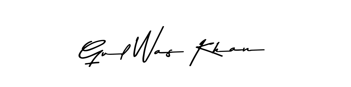 Also You can easily find your signature by using the search form. We will create Gul Was Khan name handwritten signature images for you free of cost using Asem Kandis PERSONAL USE sign style. Gul Was Khan signature style 9 images and pictures png