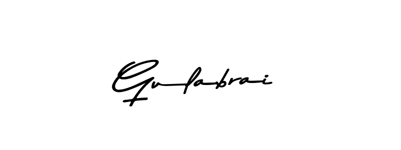Use a signature maker to create a handwritten signature online. With this signature software, you can design (Asem Kandis PERSONAL USE) your own signature for name Gulabrai. Gulabrai signature style 9 images and pictures png