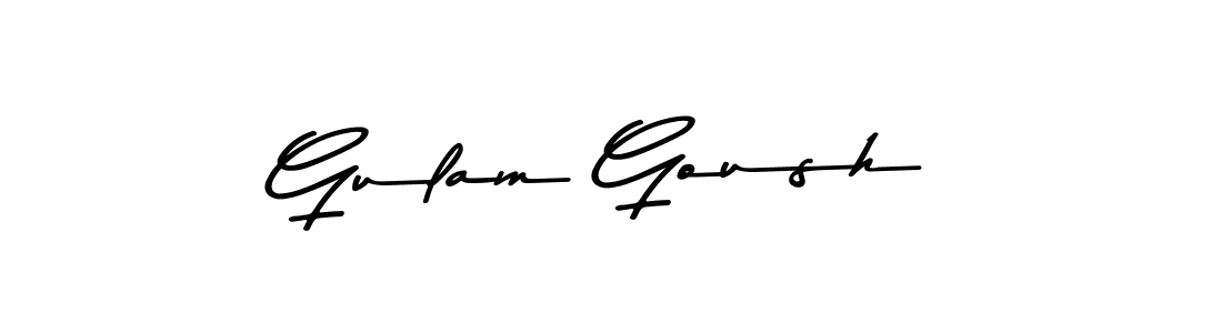 The best way (Asem Kandis PERSONAL USE) to make a short signature is to pick only two or three words in your name. The name Gulam Goush include a total of six letters. For converting this name. Gulam Goush signature style 9 images and pictures png