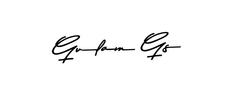 Also You can easily find your signature by using the search form. We will create Gulam Gs name handwritten signature images for you free of cost using Asem Kandis PERSONAL USE sign style. Gulam Gs signature style 9 images and pictures png
