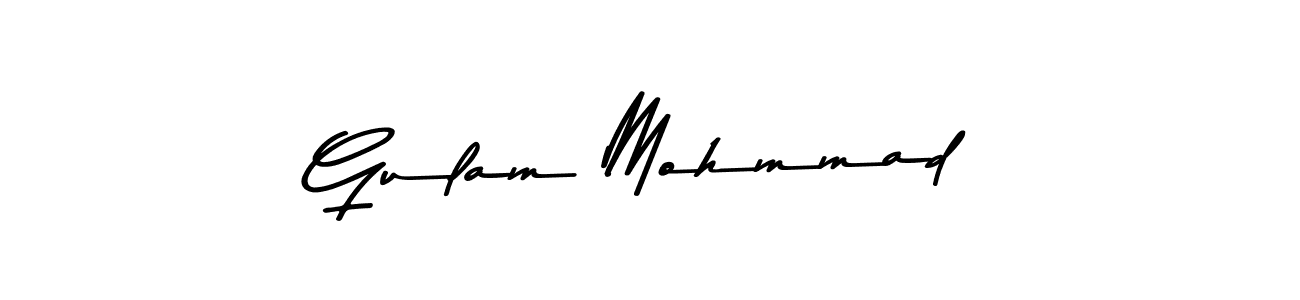 You should practise on your own different ways (Asem Kandis PERSONAL USE) to write your name (Gulam Mohmmad) in signature. don't let someone else do it for you. Gulam Mohmmad signature style 9 images and pictures png