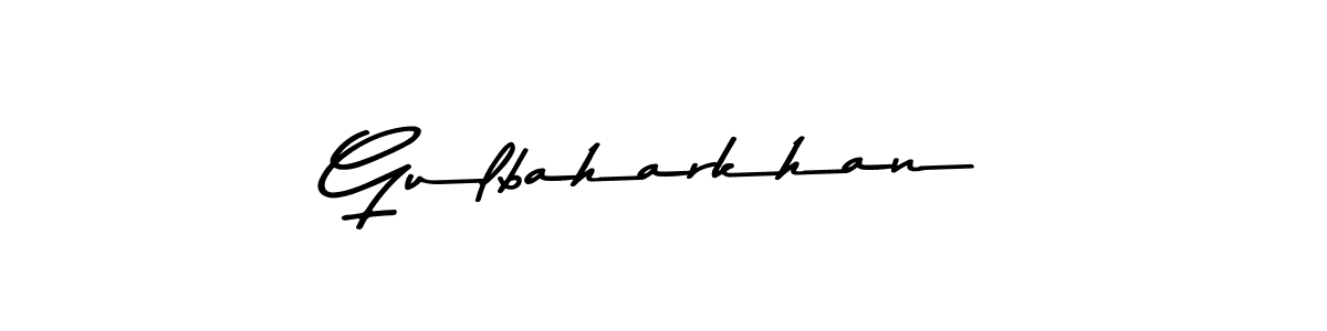 Create a beautiful signature design for name Gulbaharkhan. With this signature (Asem Kandis PERSONAL USE) fonts, you can make a handwritten signature for free. Gulbaharkhan signature style 9 images and pictures png