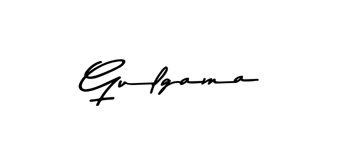 How to make Gulgama signature? Asem Kandis PERSONAL USE is a professional autograph style. Create handwritten signature for Gulgama name. Gulgama signature style 9 images and pictures png