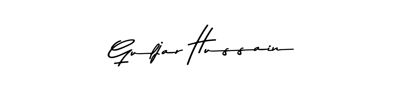 Make a beautiful signature design for name Guljar Hussain. Use this online signature maker to create a handwritten signature for free. Guljar Hussain signature style 9 images and pictures png
