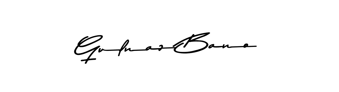 The best way (Asem Kandis PERSONAL USE) to make a short signature is to pick only two or three words in your name. The name Gulnaz Bano include a total of six letters. For converting this name. Gulnaz Bano signature style 9 images and pictures png