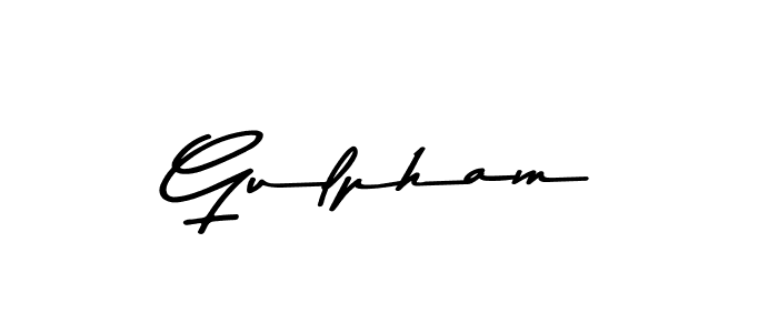 Asem Kandis PERSONAL USE is a professional signature style that is perfect for those who want to add a touch of class to their signature. It is also a great choice for those who want to make their signature more unique. Get Gulpham name to fancy signature for free. Gulpham signature style 9 images and pictures png