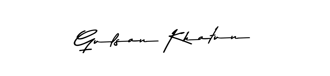 Gulsan Khatun stylish signature style. Best Handwritten Sign (Asem Kandis PERSONAL USE) for my name. Handwritten Signature Collection Ideas for my name Gulsan Khatun. Gulsan Khatun signature style 9 images and pictures png