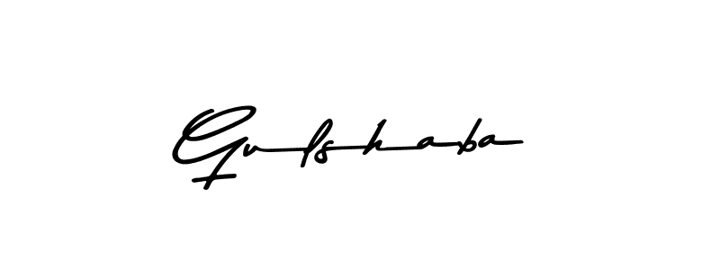Also we have Gulshaba name is the best signature style. Create professional handwritten signature collection using Asem Kandis PERSONAL USE autograph style. Gulshaba signature style 9 images and pictures png