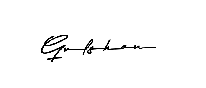 Use a signature maker to create a handwritten signature online. With this signature software, you can design (Asem Kandis PERSONAL USE) your own signature for name Gulshan. Gulshan signature style 9 images and pictures png