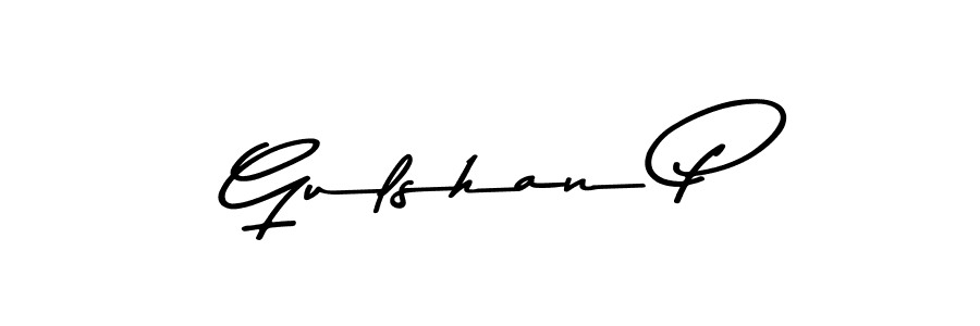 How to make Gulshan P signature? Asem Kandis PERSONAL USE is a professional autograph style. Create handwritten signature for Gulshan P name. Gulshan P signature style 9 images and pictures png