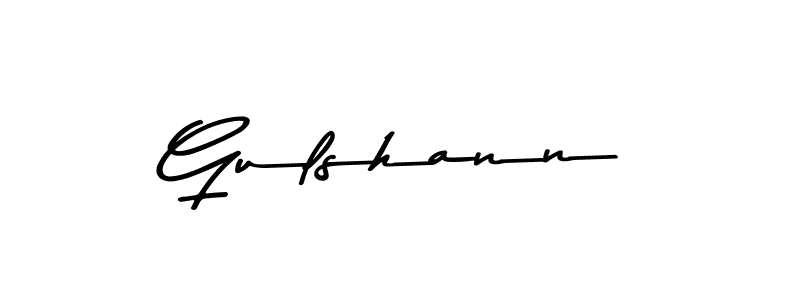 Gulshann stylish signature style. Best Handwritten Sign (Asem Kandis PERSONAL USE) for my name. Handwritten Signature Collection Ideas for my name Gulshann. Gulshann signature style 9 images and pictures png
