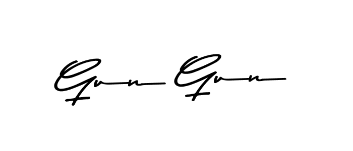 Similarly Asem Kandis PERSONAL USE is the best handwritten signature design. Signature creator online .You can use it as an online autograph creator for name Gun Gun. Gun Gun signature style 9 images and pictures png