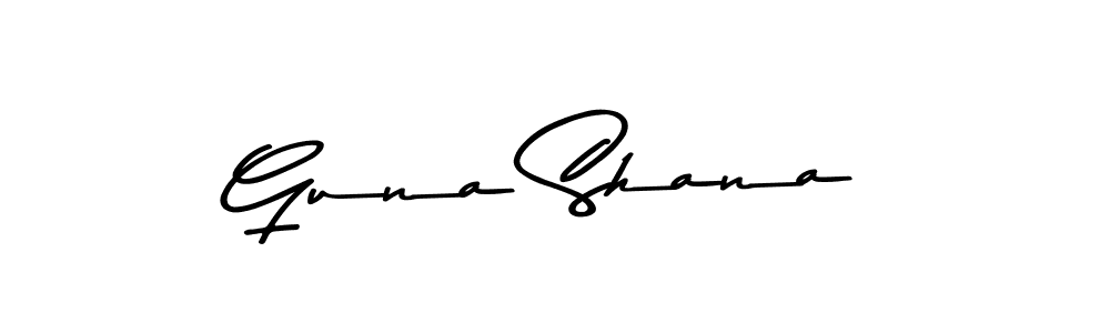Best and Professional Signature Style for Guna Shana. Asem Kandis PERSONAL USE Best Signature Style Collection. Guna Shana signature style 9 images and pictures png