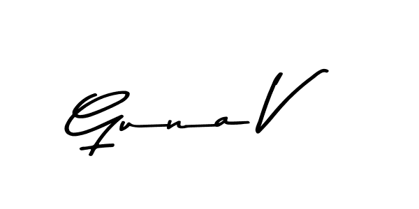 Similarly Asem Kandis PERSONAL USE is the best handwritten signature design. Signature creator online .You can use it as an online autograph creator for name Guna V. Guna V signature style 9 images and pictures png