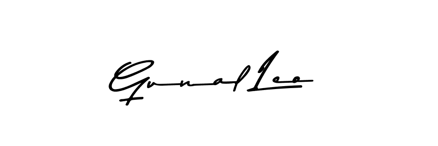 It looks lik you need a new signature style for name Gunal Leo. Design unique handwritten (Asem Kandis PERSONAL USE) signature with our free signature maker in just a few clicks. Gunal Leo signature style 9 images and pictures png