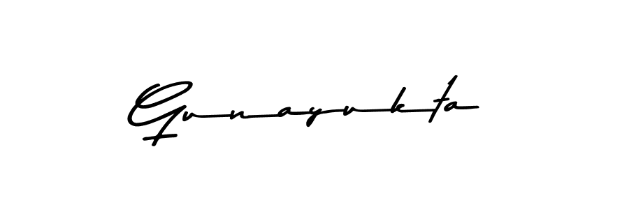 Make a beautiful signature design for name Gunayukta. Use this online signature maker to create a handwritten signature for free. Gunayukta signature style 9 images and pictures png