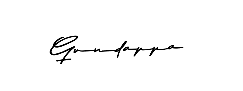 Design your own signature with our free online signature maker. With this signature software, you can create a handwritten (Asem Kandis PERSONAL USE) signature for name Gundappa. Gundappa signature style 9 images and pictures png