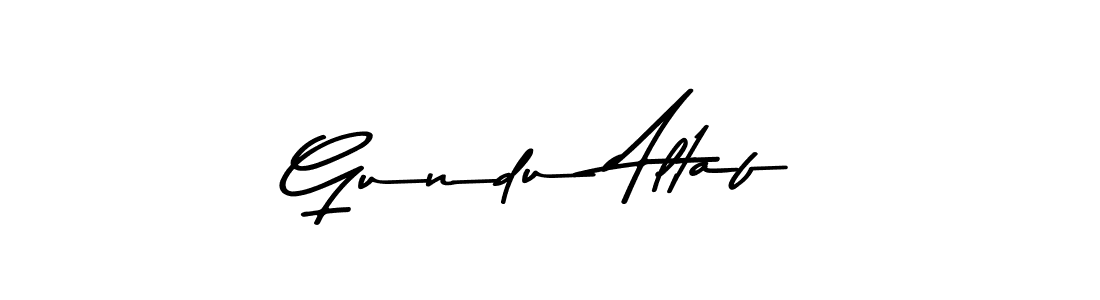 Make a beautiful signature design for name Gundu Altaf. With this signature (Asem Kandis PERSONAL USE) style, you can create a handwritten signature for free. Gundu Altaf signature style 9 images and pictures png