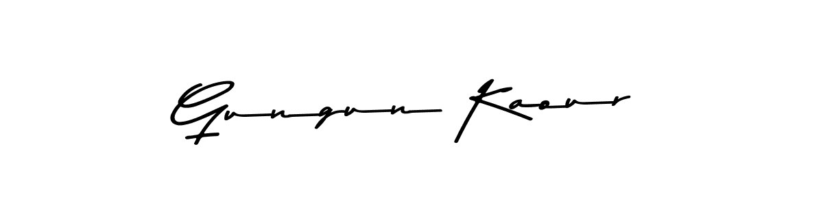 Also we have Gungun Kaour name is the best signature style. Create professional handwritten signature collection using Asem Kandis PERSONAL USE autograph style. Gungun Kaour signature style 9 images and pictures png