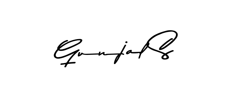 How to make Gunjal S signature? Asem Kandis PERSONAL USE is a professional autograph style. Create handwritten signature for Gunjal S name. Gunjal S signature style 9 images and pictures png