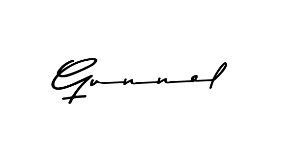 Also we have Gunnel name is the best signature style. Create professional handwritten signature collection using Asem Kandis PERSONAL USE autograph style. Gunnel signature style 9 images and pictures png