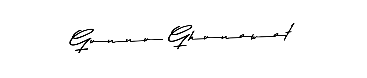 Once you've used our free online signature maker to create your best signature Asem Kandis PERSONAL USE style, it's time to enjoy all of the benefits that Gunnu Ghunawat name signing documents. Gunnu Ghunawat signature style 9 images and pictures png