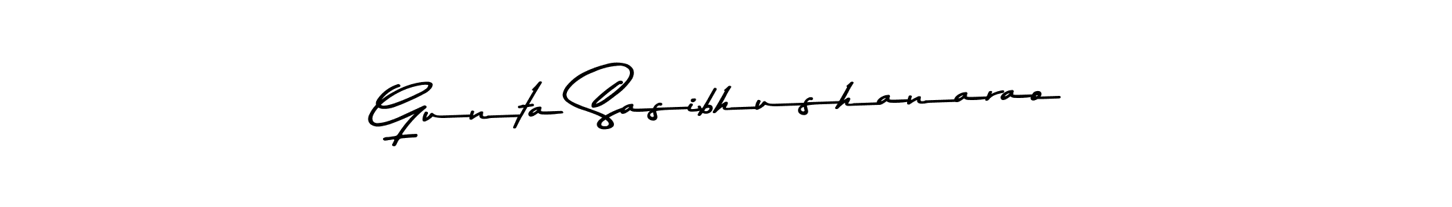 Design your own signature with our free online signature maker. With this signature software, you can create a handwritten (Asem Kandis PERSONAL USE) signature for name Gunta Sasibhushanarao. Gunta Sasibhushanarao signature style 9 images and pictures png