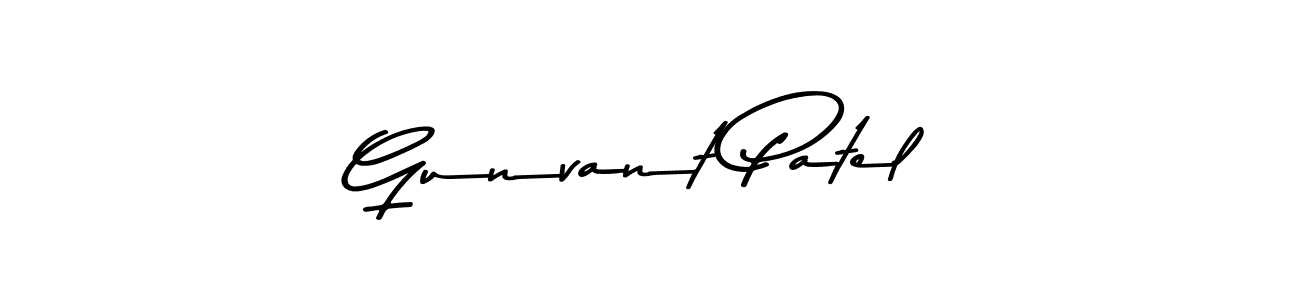 Make a beautiful signature design for name Gunvant Patel. Use this online signature maker to create a handwritten signature for free. Gunvant Patel signature style 9 images and pictures png