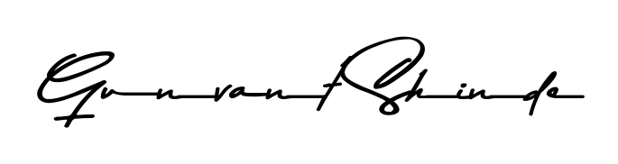 See photos of Gunvant Shinde official signature. Check more albums & portfolios. Read reviews & check more about Asem Kandis PERSONAL USE font. Gunvant Shinde signature style 9 images and pictures png