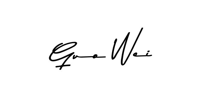 How to Draw Guo Wei signature style? Asem Kandis PERSONAL USE is a latest design signature styles for name Guo Wei. Guo Wei signature style 9 images and pictures png