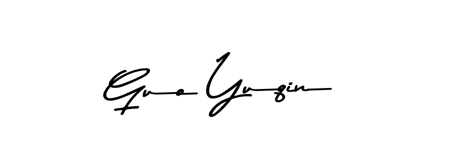 Asem Kandis PERSONAL USE is a professional signature style that is perfect for those who want to add a touch of class to their signature. It is also a great choice for those who want to make their signature more unique. Get Guo Yuqin name to fancy signature for free. Guo Yuqin signature style 9 images and pictures png