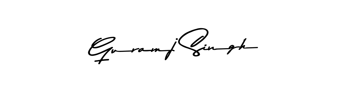 See photos of Guramj Singh official signature by Spectra . Check more albums & portfolios. Read reviews & check more about Asem Kandis PERSONAL USE font. Guramj Singh signature style 9 images and pictures png