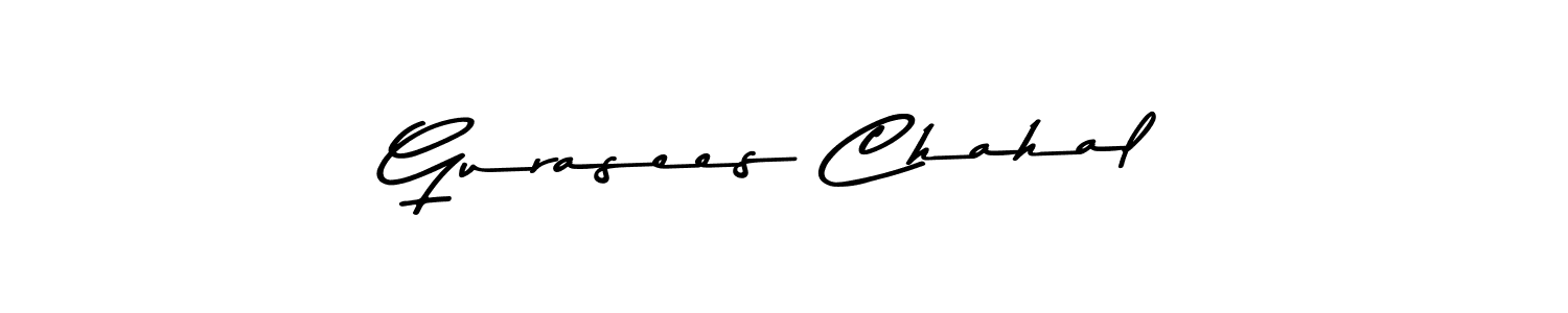 if you are searching for the best signature style for your name Gurasees Chahal. so please give up your signature search. here we have designed multiple signature styles  using Asem Kandis PERSONAL USE. Gurasees Chahal signature style 9 images and pictures png