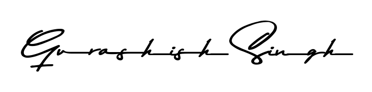 Design your own signature with our free online signature maker. With this signature software, you can create a handwritten (Asem Kandis PERSONAL USE) signature for name Gurashish Singh. Gurashish Singh signature style 9 images and pictures png