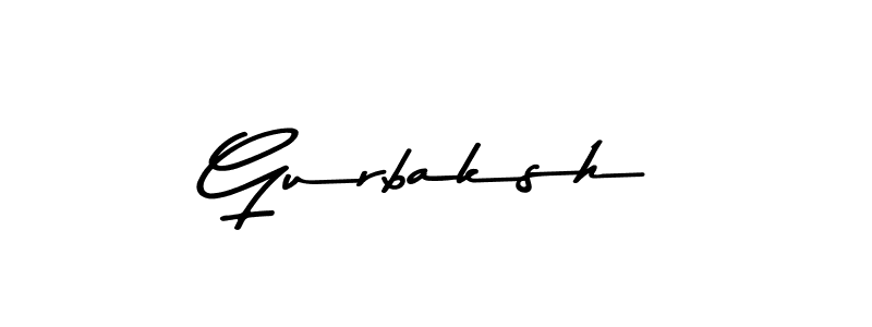 Design your own signature with our free online signature maker. With this signature software, you can create a handwritten (Asem Kandis PERSONAL USE) signature for name Gurbaksh. Gurbaksh signature style 9 images and pictures png