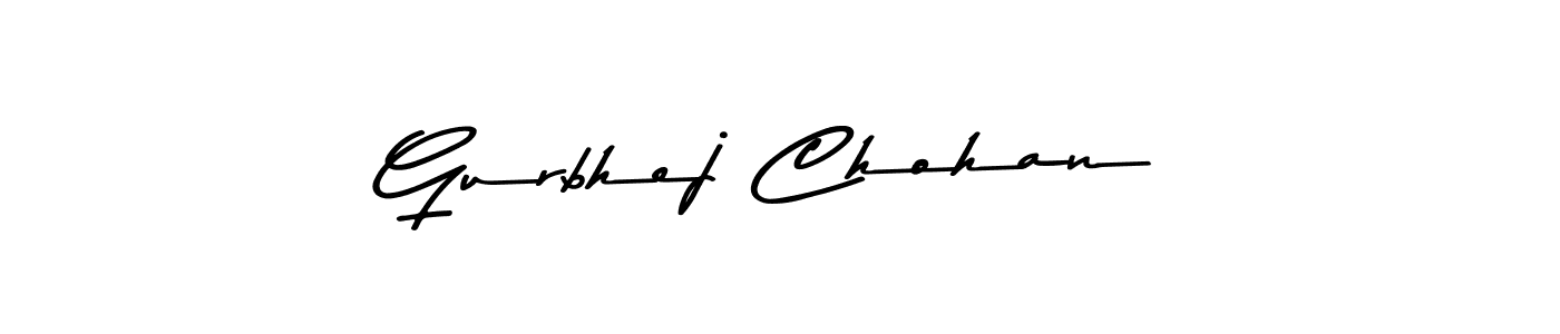 Design your own signature with our free online signature maker. With this signature software, you can create a handwritten (Asem Kandis PERSONAL USE) signature for name Gurbhej Chohan. Gurbhej Chohan signature style 9 images and pictures png