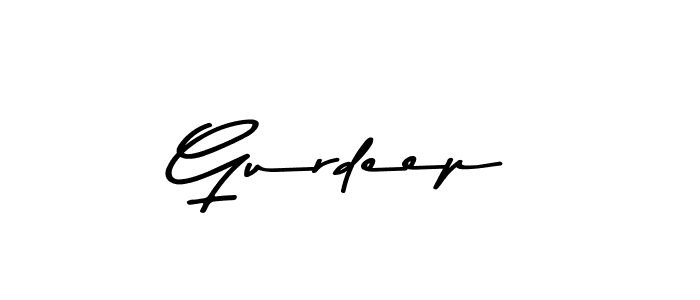 Make a beautiful signature design for name Gurdeep. With this signature (Asem Kandis PERSONAL USE) style, you can create a handwritten signature for free. Gurdeep signature style 9 images and pictures png