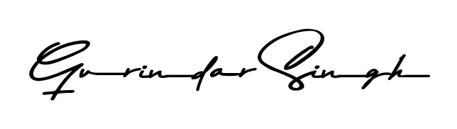 Generate high-definition signature styles for Gurindar Singh. The Asem Kandis PERSONAL USE typeface ensures crisp legibility and sophisticated design. Gurindar Singh signature style 9 images and pictures png