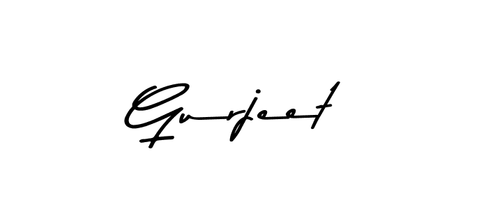 Design your own signature with our free online signature maker. With this signature software, you can create a handwritten (Asem Kandis PERSONAL USE) signature for name Gurjeet. Gurjeet signature style 9 images and pictures png