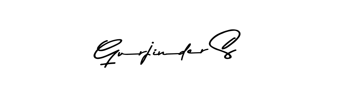 Use a signature maker to create a handwritten signature online. With this signature software, you can design (Asem Kandis PERSONAL USE) your own signature for name Gurjinder S. Gurjinder S signature style 9 images and pictures png